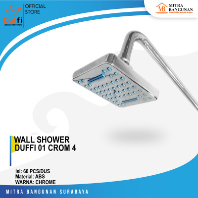 WALL SHOWER DF 01 CROM 4"